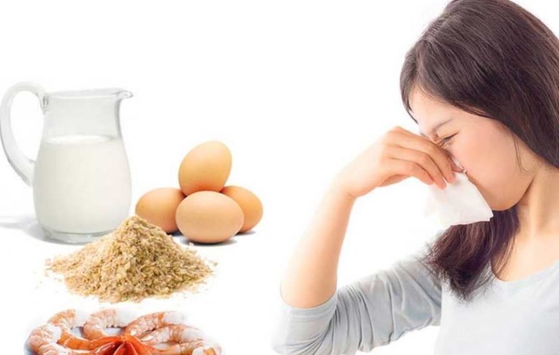 alergias alimenticias tipos comidas salud examen